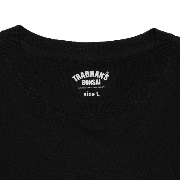 EN × TRADMAN’S TEE / BLACK 詳細画像